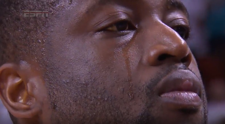 Dwyane Wade : « Je n’ai pas pleuré, je transpirais »