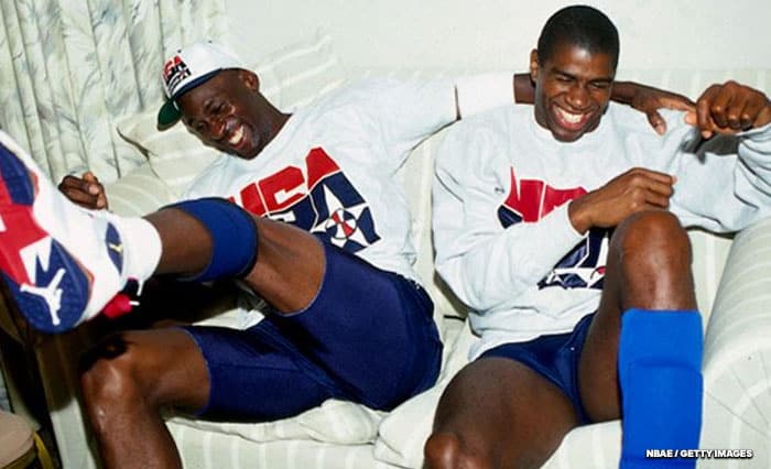 Le jour où Magic Johnson a osé provoquer Michael Jordan… Il ne l’a jamais refait !
