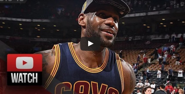 Perf : LeBron James était trop fort pour les Raptors