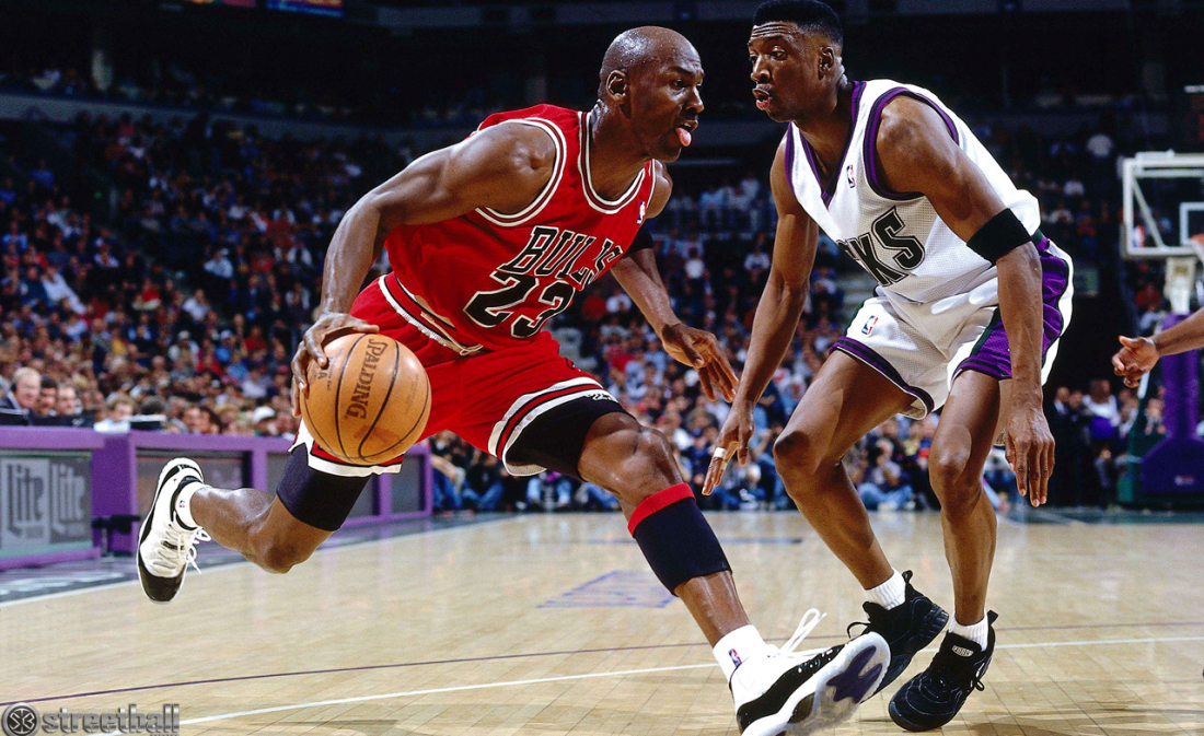 Le Crossover façon Michael Jordan