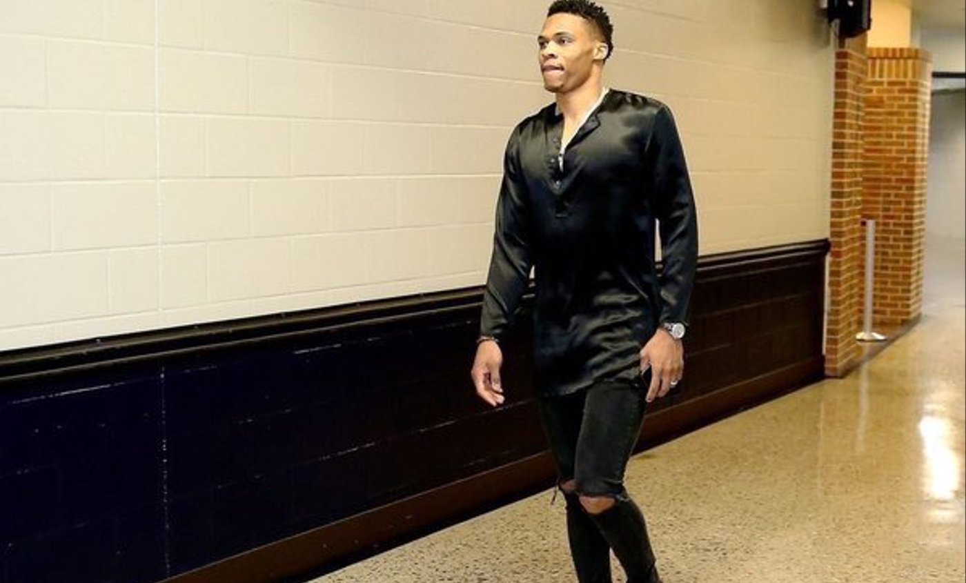 Russell Westbrook, sapé comme Djibril Cissé