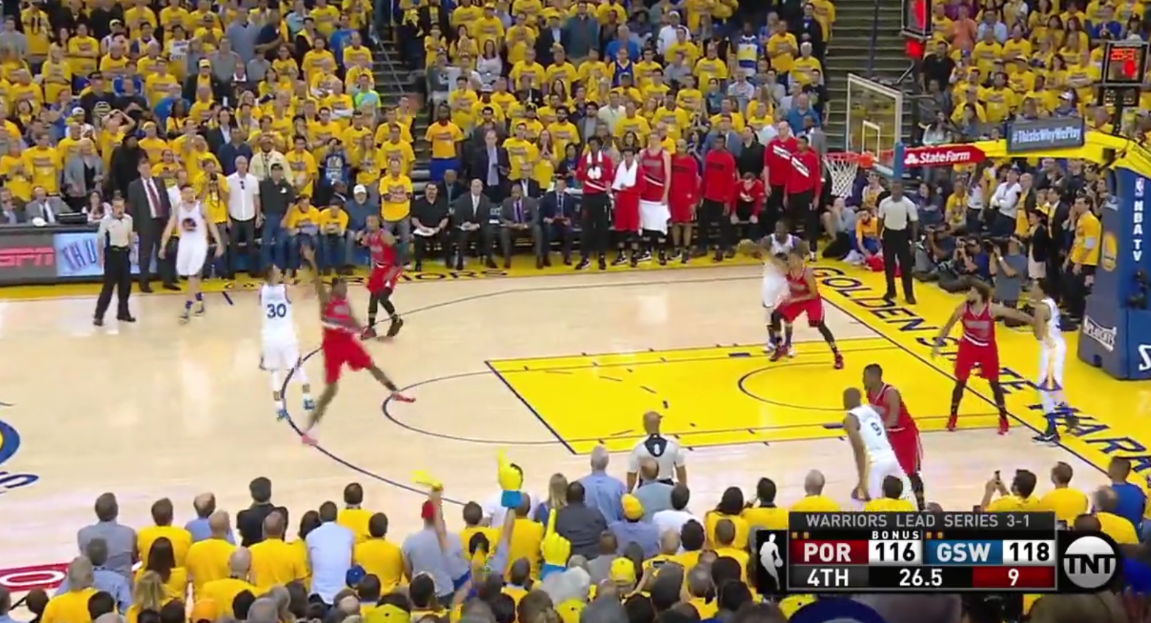 Quand Stephen Curry tue Portland avec un shoot irréel