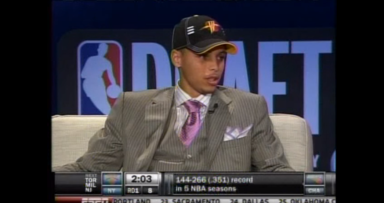 La Draft de Stephen Curry, ce moment qui a changé l’histoire