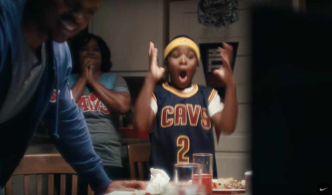 La nouvelle vidéo Nike en l’honneur du titre de Cleveland