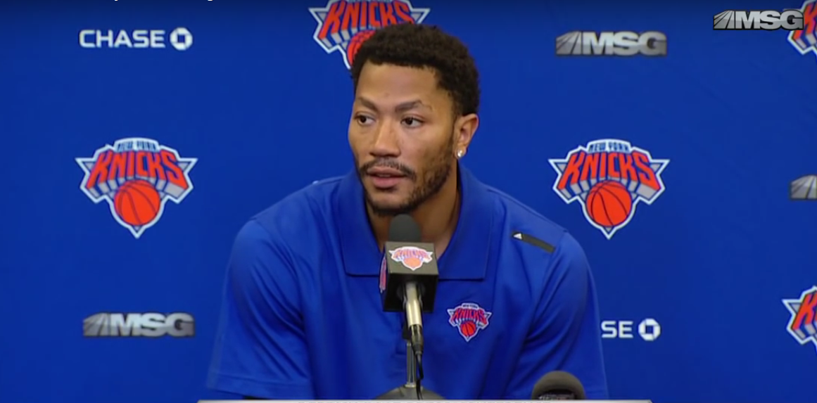 Derrick Rose voudrait toujours prolonger à New York