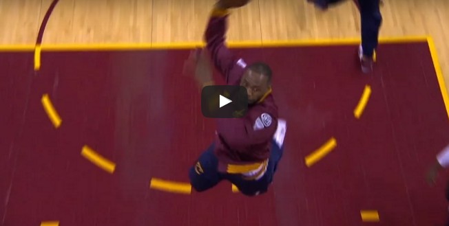 Game 6 : Le show LeBron James à l’échauffement