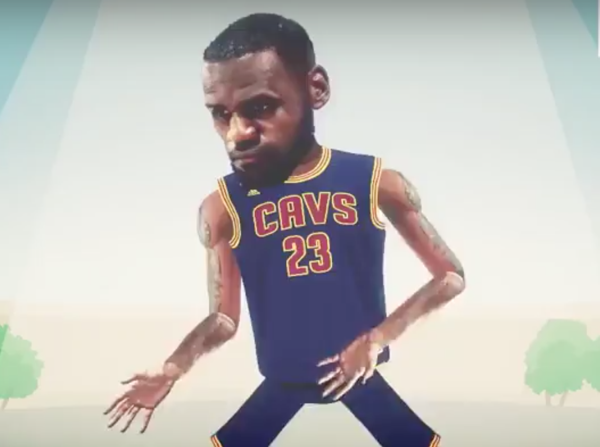 Une chanson et une danse pour LeBron James après le Game 6