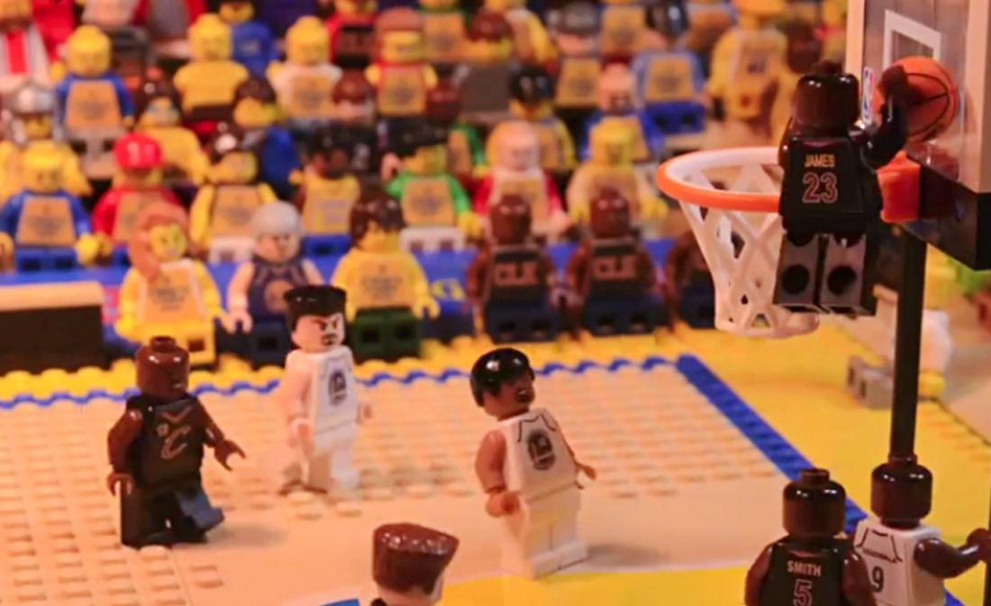 Trop fort : Revivez les finales NBA en Légo !