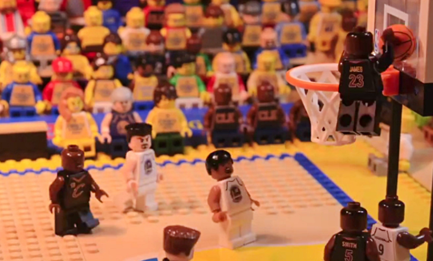 Trop fort : Revivez les finales NBA en Légo !