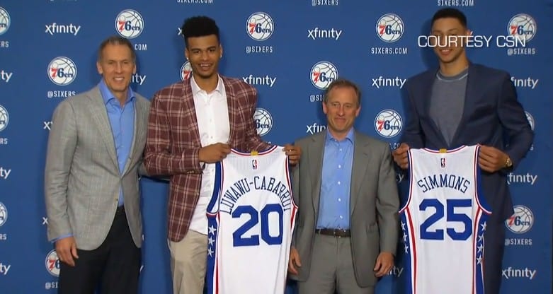 Officiel : Ben Simmons et Timothé Luwawu débarquent aux Sixers !