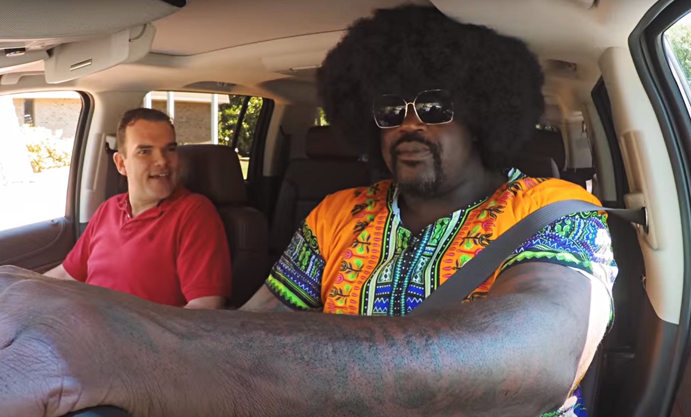 Canular : Shaq se déguise et piège les passagers d’un taxi