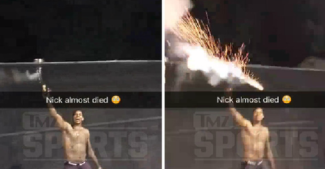 Stupide : Nick Young a failli perdre une main !