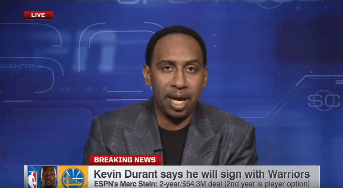 Stephen A. Smith dans 2K, ça envoie !