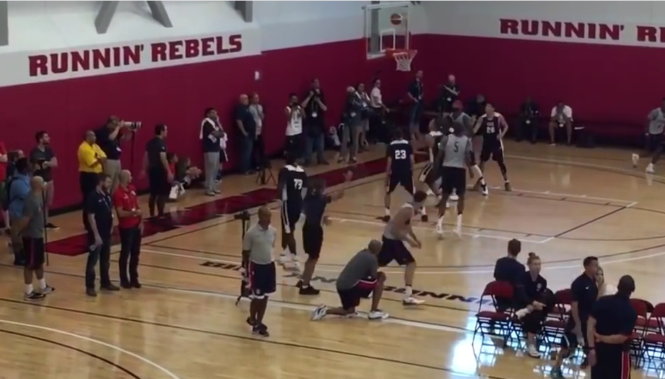 Team USA 2016 en action, les premières images