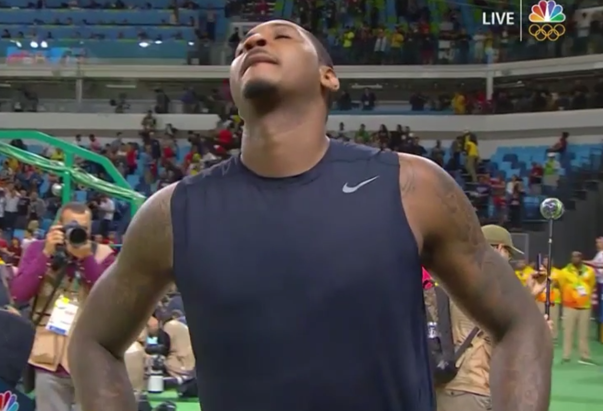 Carmelo a été encore plus grand en interview qu’en match