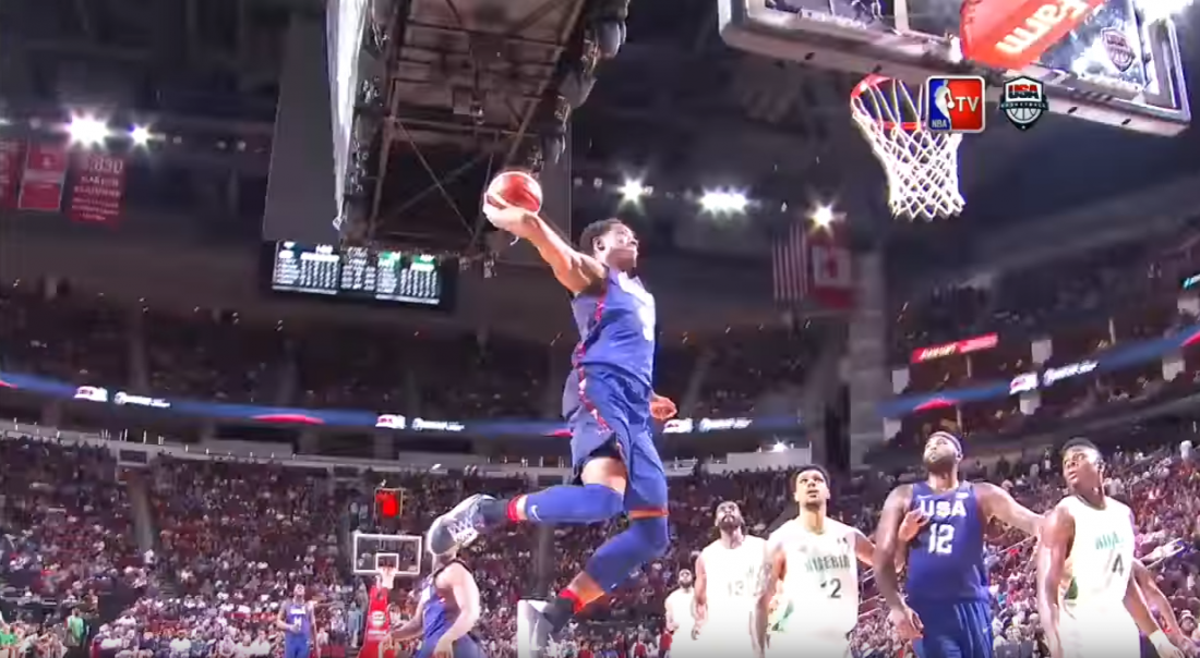 Team USA finit par un carton contre le Nigeria