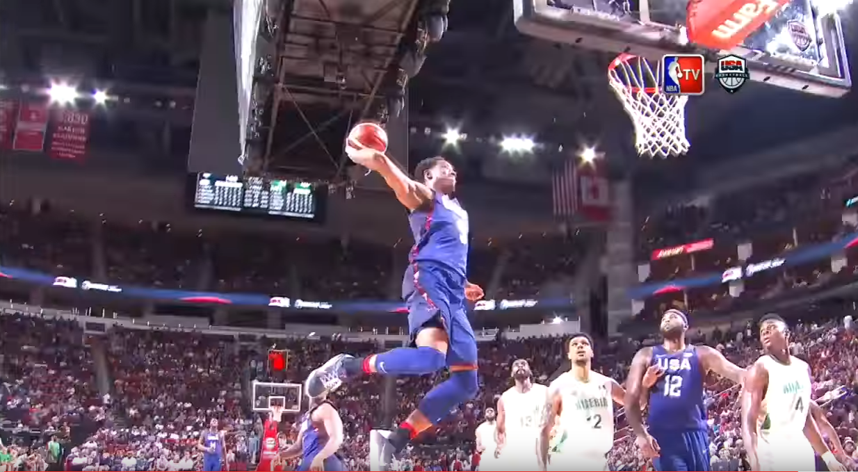 Team USA finit par un carton contre le Nigeria