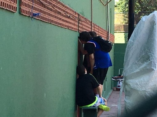 Quand des gamins de Rio espionnent l’entraînement de Team USA