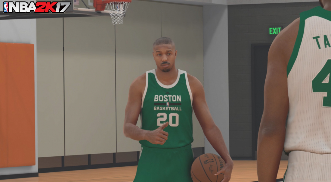 NBA 2K17 : l’acteur Michael B. Jordan en star du mode « Ma Carrière »