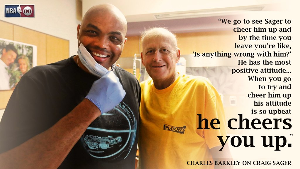 Charles Barkley a passé une petite visite à Craig Sager