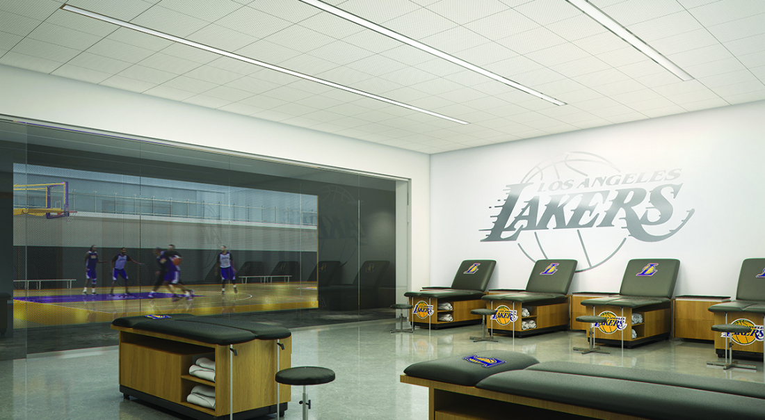 Grandiose : les nouvelles installations d’entraînement des Los Angeles Lakers