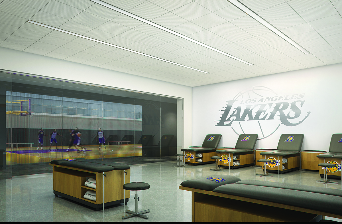 Grandiose : les nouvelles installations d’entraînement des Los Angeles Lakers