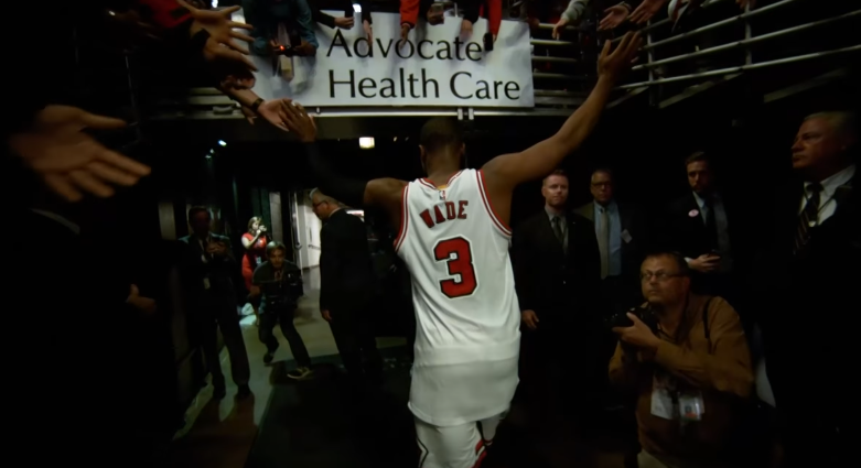 Les proches de LeBron voient Wade atterrir à Cleveland