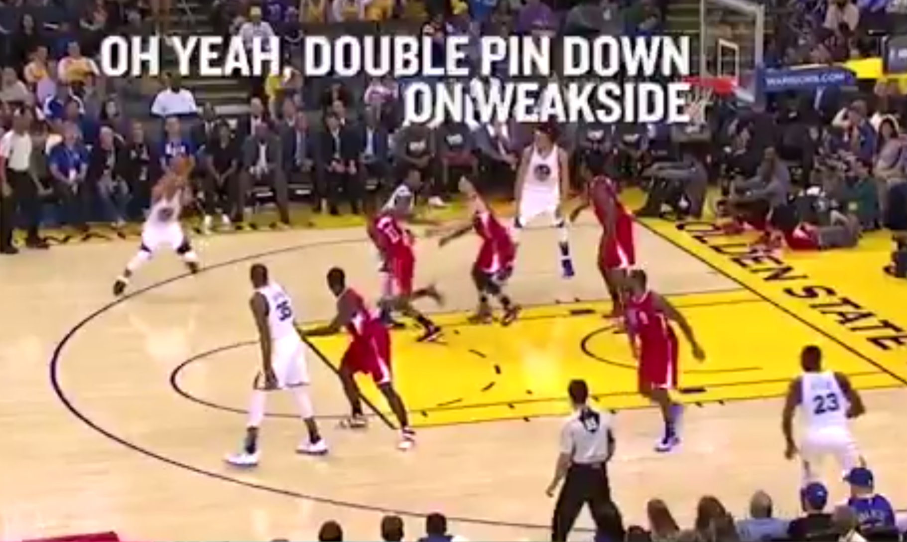 Le nouveau système offensif mortel des Warriors