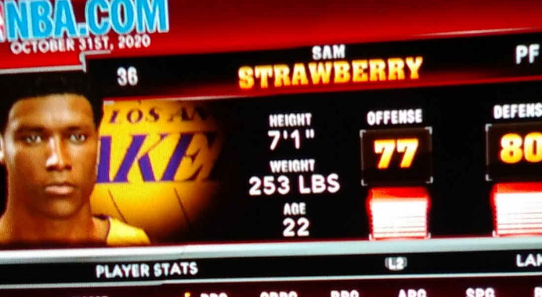 Ces noms de joueurs improbables qui sortent de NBA 2K17