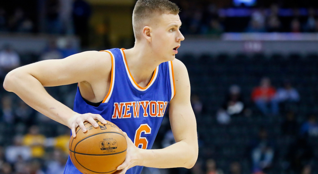Kristaps Porzingis met la pression à Phil Jackson