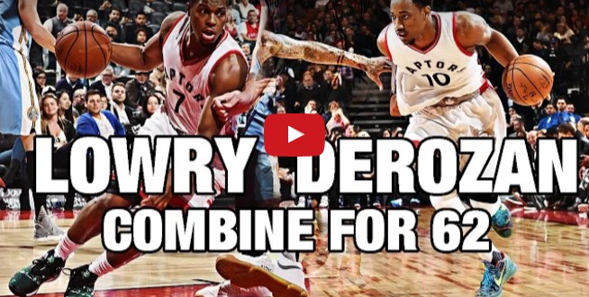 Perf : Comment le duo DeRozan – Lowry a fait plier les Nuggets