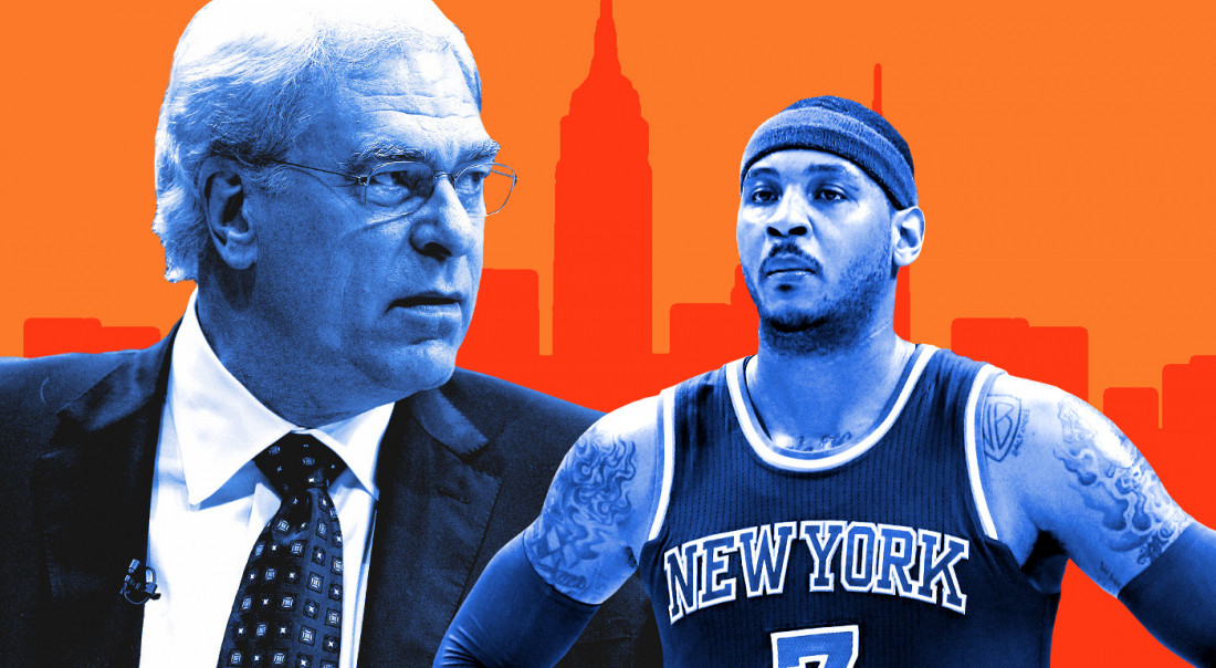 Carmelo Anthony n’a toujours pas digéré sa brouille avec Phil Jackson