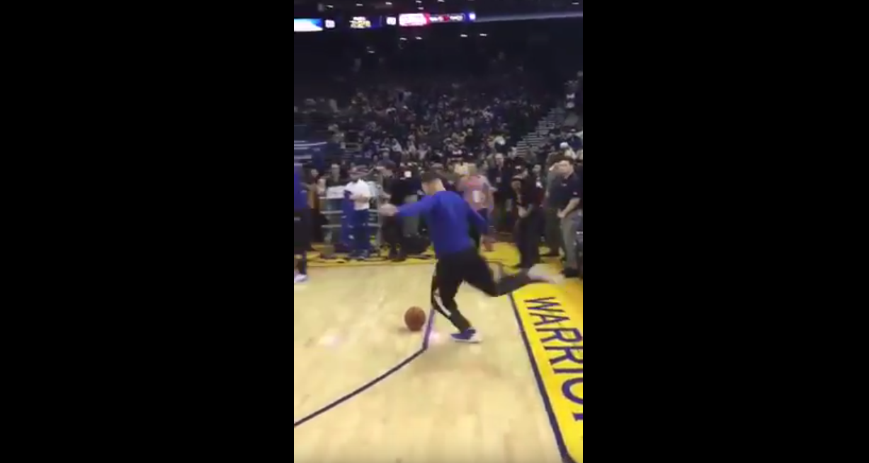 Klay Thompson trolle involontairement la routine de Steph Curry
