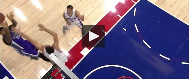 DeMarcus Cousins rentre un shoot impossible