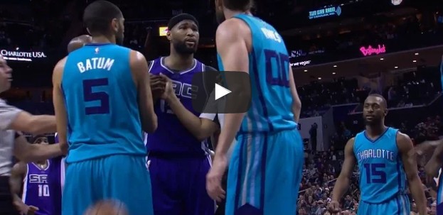 Embrouille : C’était chaud entre DeMarcus Cousins et Spencer Hawes
