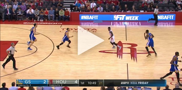 Draymond Green envoie Patrick Beverley au tapis !