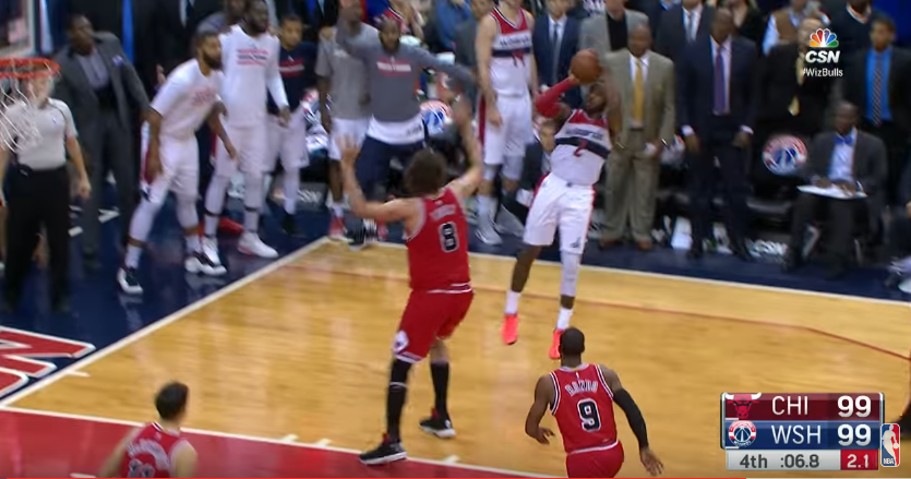 John Wall la joue solo sur la dernière action et fait gagner les Wizards