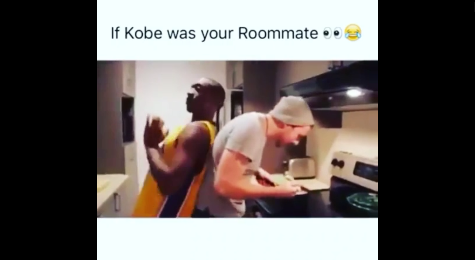 Si ton coloc était Kobe Bryant…