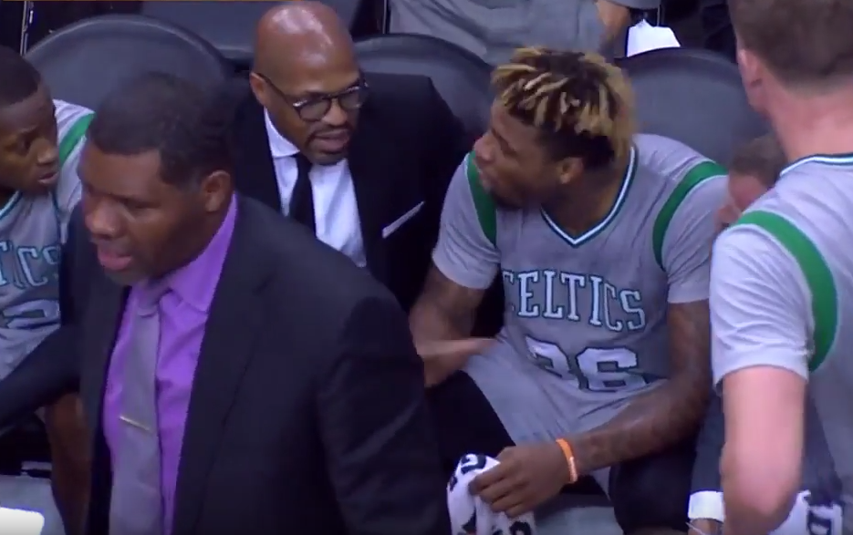 Marcus Smart avoue avoir pété un mur du vestiaire des Wizards