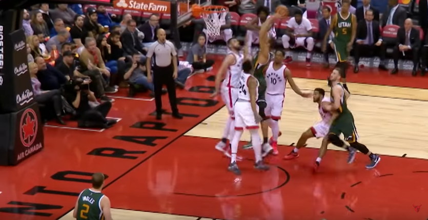 L’énorme dunk de Rudy Gobert !