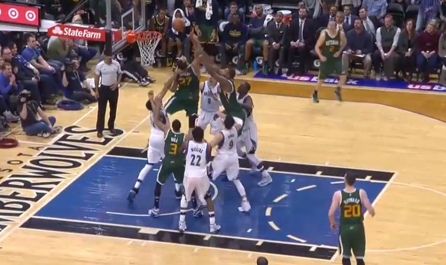 Game Winner : La claquette gagnante de Rudy Gobert !