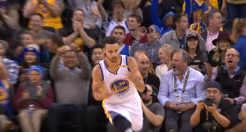 Stephen Curry s’étonne de son propre talent