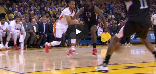 Magique : Le petit pont de Stephen Curry sur Jamal Crawford