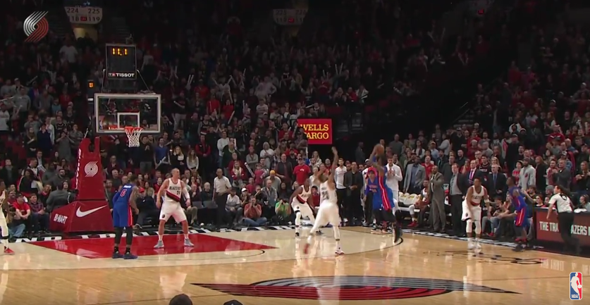 Top 10 : Detroit contre Portland, c’était dingue !