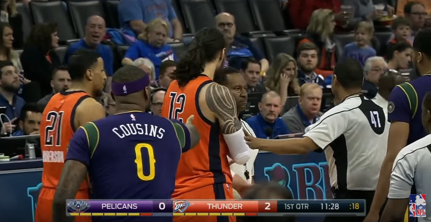 DeMarcus Cousins prend une technique en 30 secondes, suspension en vue