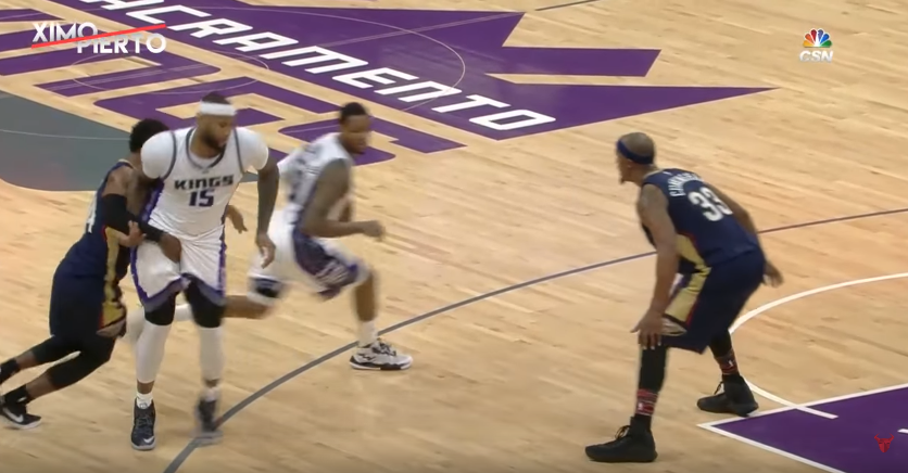 Buddy Hield éjecté après avoir agrippé les parties intimes de Cousins