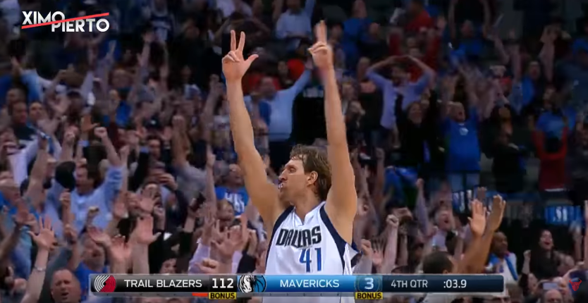 Comme au bon vieux temps, Dirk Nowitzki a cru faire gagner Dallas