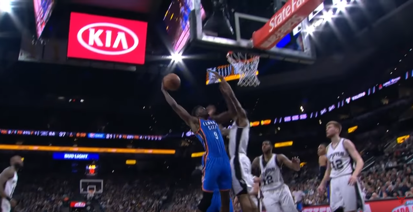 Dunker sur Kawhi Leonard ? Mauvaise idée