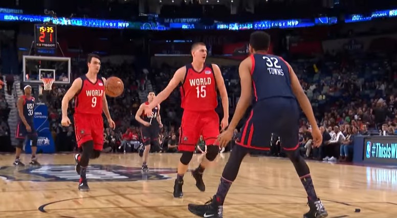Rising Stars Challenge : Nikola Jokic distribue les caviars