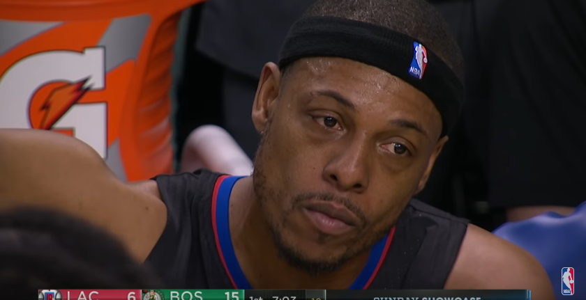 Paul Pierce ému aux larmes après l’hommage des Celtics